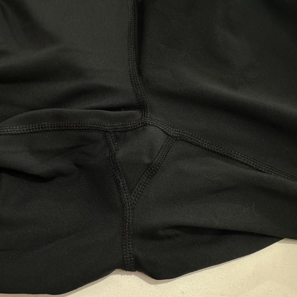 90 Degree Black Cropped Leggings Side Pockets Stretch Women's Large - Picture 7 of 8